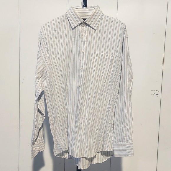 Bird's Eye Men's Oxford Dress Shirt XL - Picture 1 of 5